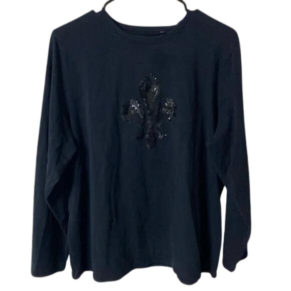 Talbots Long Sleeve Tee Shirt Size 1X - Picture 1 of 5